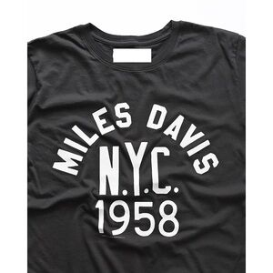 Miles Davis 1958 NYC Black Tee